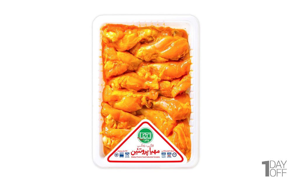 بازو کبابی مرغ مهیا پروتئین مقدار 900 گرم