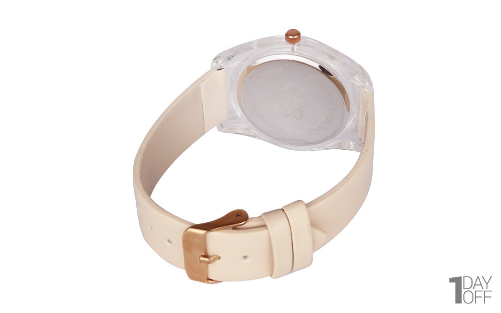 ساعت لاویسا (LOVISA) استرالیا رنگ کرم 