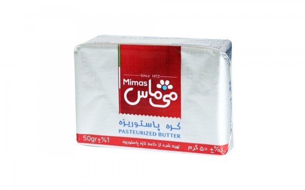 کره پاستوریزه می‌ماس مقدار 50 گرم