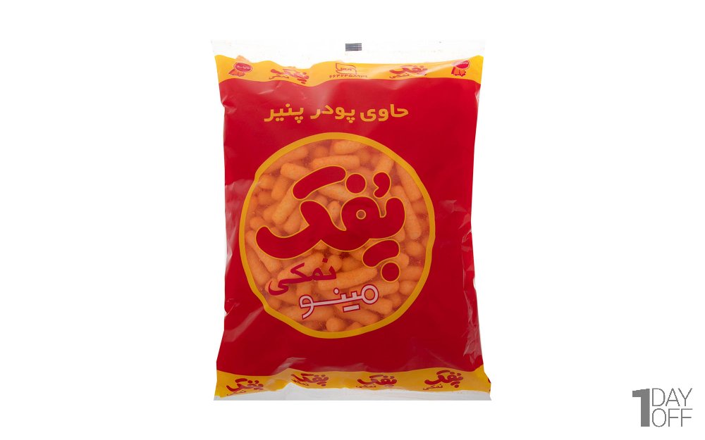 پفک نمکی مینو مقدار 170 گرم