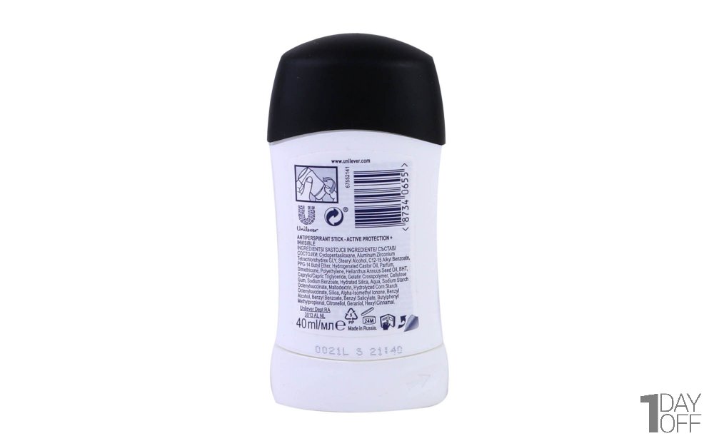 استیک ضدتعریق زنانه Active Protection Invisible رکسونا (Rexona) مقدار 40 میلی‌لیتر