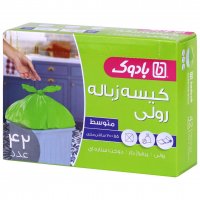 کیسه زباله رولی متوسط بادوک 54 عددی
