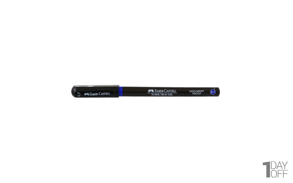 خودکار آبی 0.7 میلی‌متری فابر کاستل (Faber Castell) سمی ژل مدل Super True Gel 