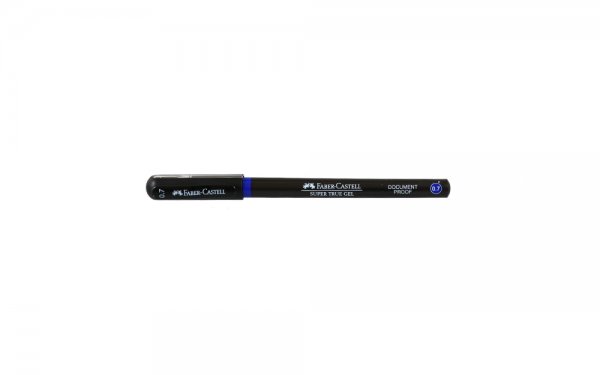 خودکار آبی 0.7 میلی‌متری فابر کاستل (Faber Castell) سمی ژل مدل Super True Gel 