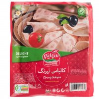 کالباس تیرنگ 90% گوشت مرغ سولیکو مقدار 300 گرم