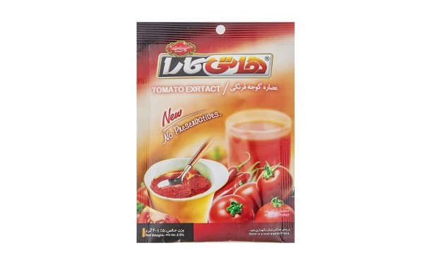 عصاره گوجه‌فرنگی هاتی‌کارا گلستان مقدار 40 گرم