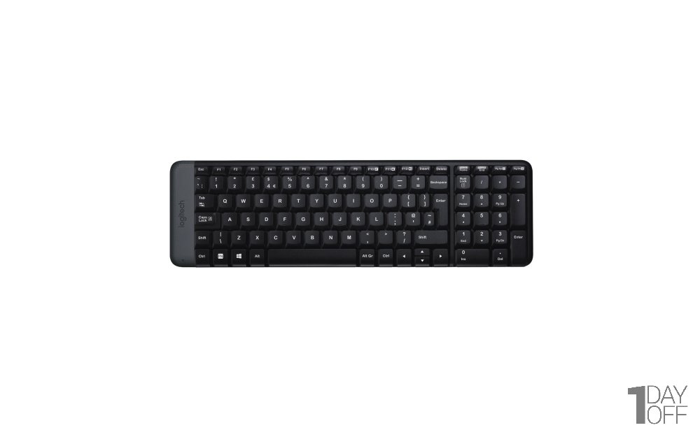 موس و کیبرد بی‌سیم لاجیتک مدل MK220 با ضمانت 24 ماهه الماس رایان ایرانیان
