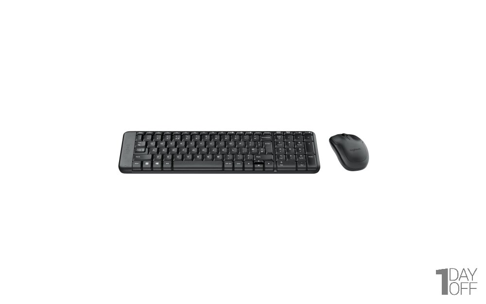 موس و کیبرد بی‌سیم لاجیتک مدل MK220 با ضمانت 24 ماهه الماس رایان ایرانیان