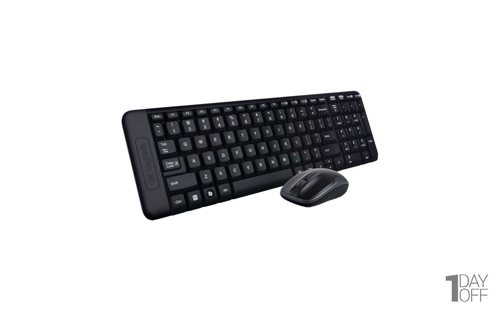 موس و کیبرد بی‌سیم لاجیتک مدل MK220 با ضمانت 24 ماهه الماس رایان ایرانیان