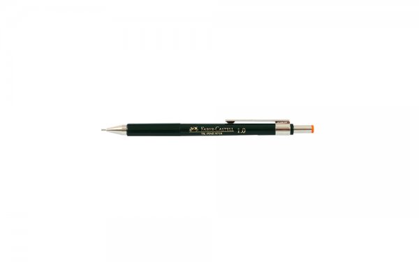  مداد نوکی 1.0  میلی‌متری فابر کاستل (Faber Castell) مدل Tk Fine رنگ سبز تیره با در نارنجی 