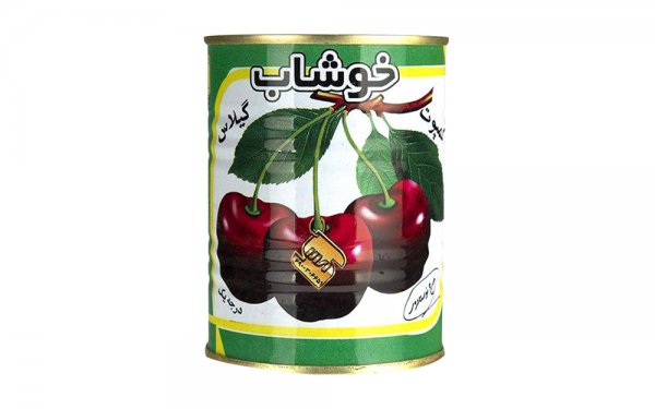 کمپوت گیلاس خوشاب مقدار 350 گرم