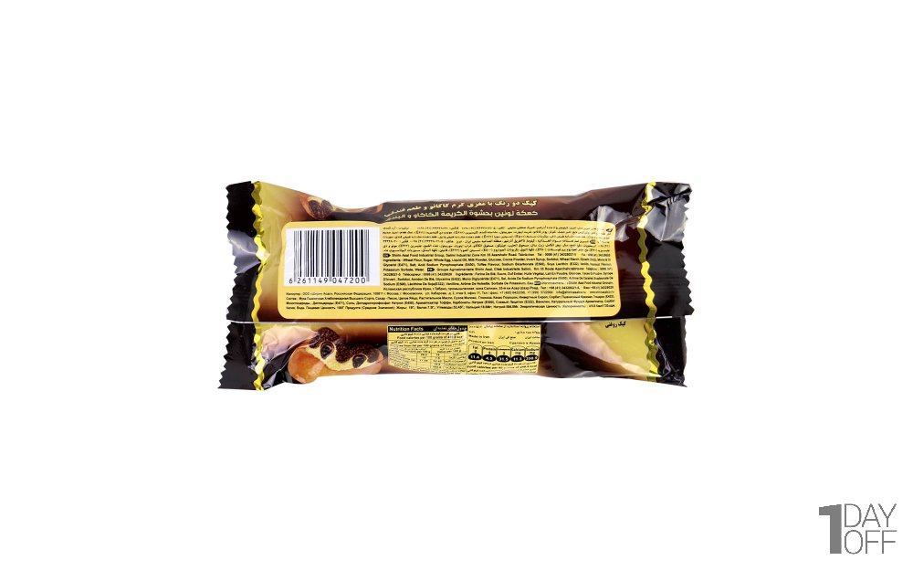 کیک دوقلو تاینی مقدار 60 گرم