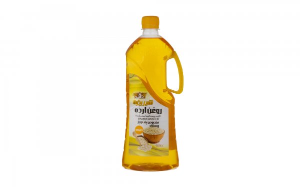 روغن ارده شیررضا مقدار 980 میلی‌لیتر