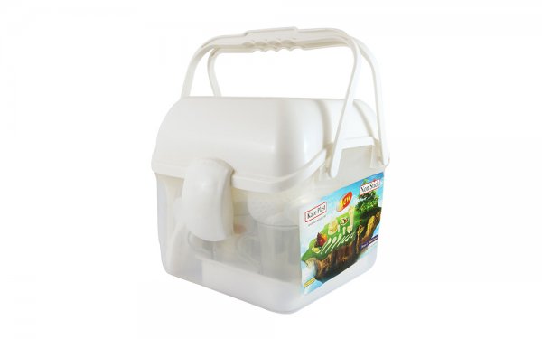 سرویس مسافرتی 6 نفره کاوه پلاست مدل لیندا رنگ سفید