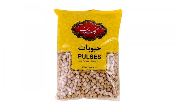 نخود گلستان مقدار 900 گرم