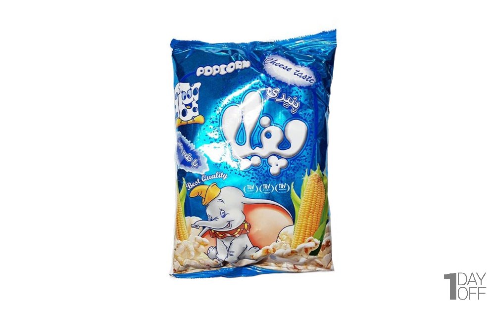 پاپ کرن پنیری پفیلا مقدار 28 گرم