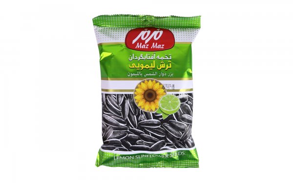 تخمه آفتابگردان ترش لیمویی مزمز مقدار 100 گرم