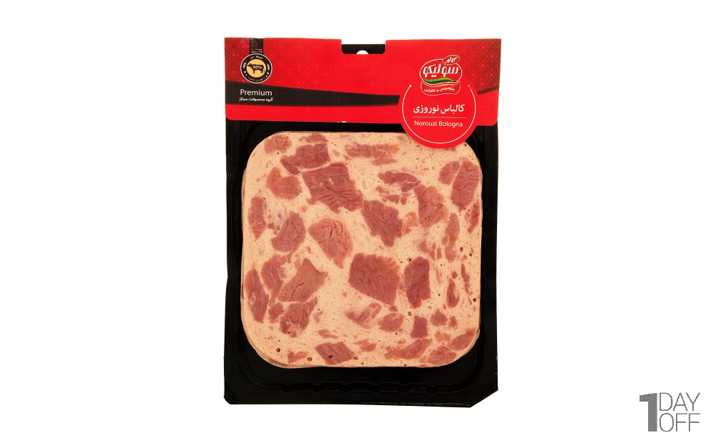 کالباس نوروزی 90 درصد گوشت قرمز سولیکو کاله مقدار 300 گرم