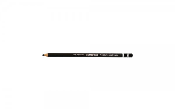 مداد مشکی طراحی استدلر (Staedtler) مدل Mars Lumograph نوع 4B