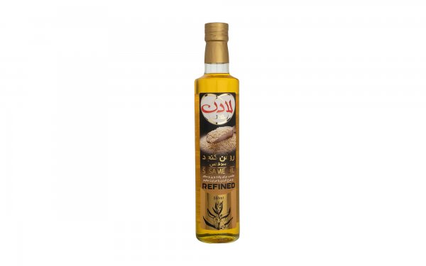 روغن کنجد لادن طلایی مقدار 500 میلی‌لیتر