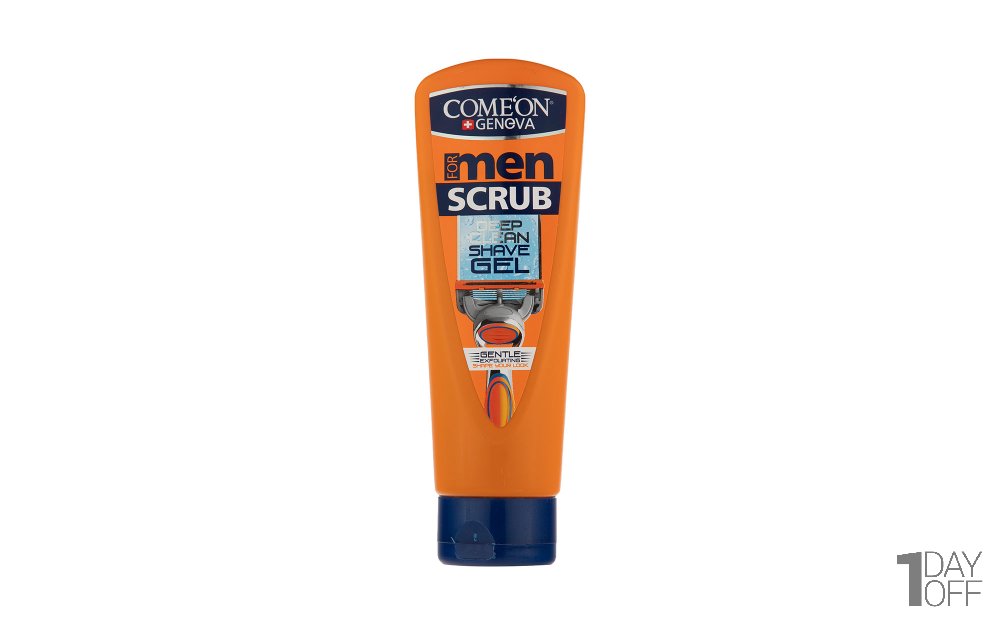ژل اصلاح (SCRUB) کامان مقدار 200 میلی‌لیتر