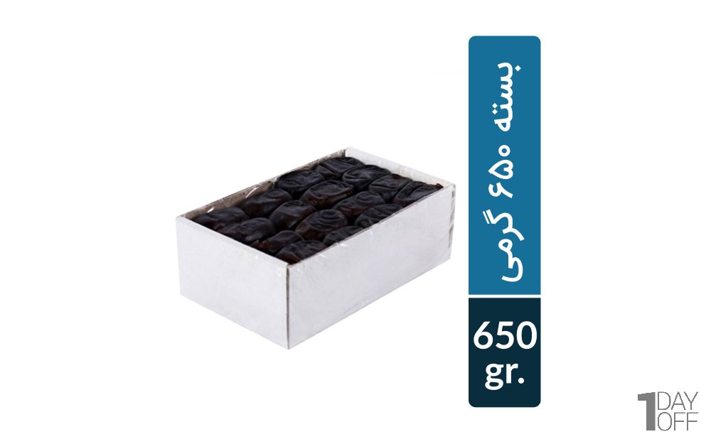 رطب مضافتی درجه یک مقدار 650 گرم