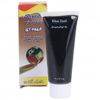 رنگ خوراکی خط زرد مقدار 25 گرم رنگ قهوه‌ای