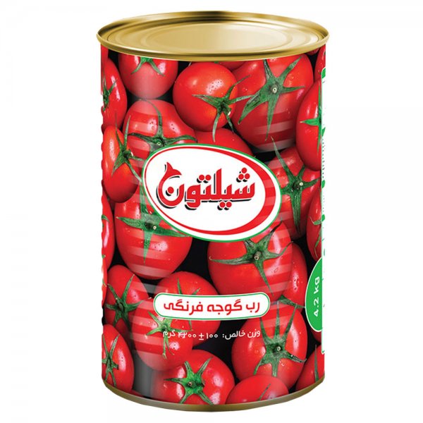 رب گوجه‌فرنگی شیلتون مقدار 4.2 کیلوگرم