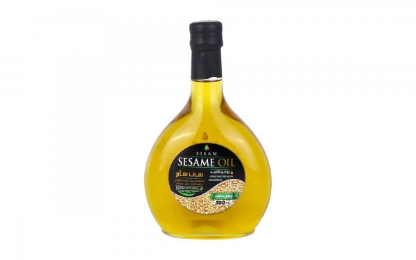 روغن کنجد پرس سرد سی‌سام مقدار 500 میلی‌لیتر 
