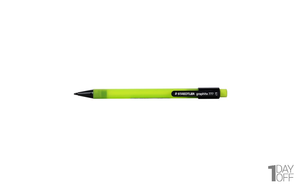 مداد نوکی 0.7 میلی‌متری استدلر (Staedtler) مدل Graphite777 رنگ سبز نئون