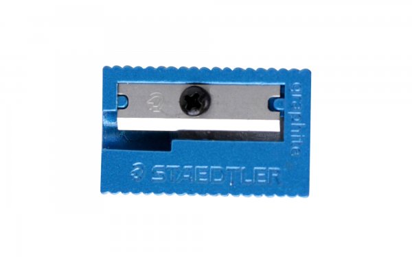 تراش استدلر (Staedtler) مدل Graphite نوع فلزی رنگ آبی