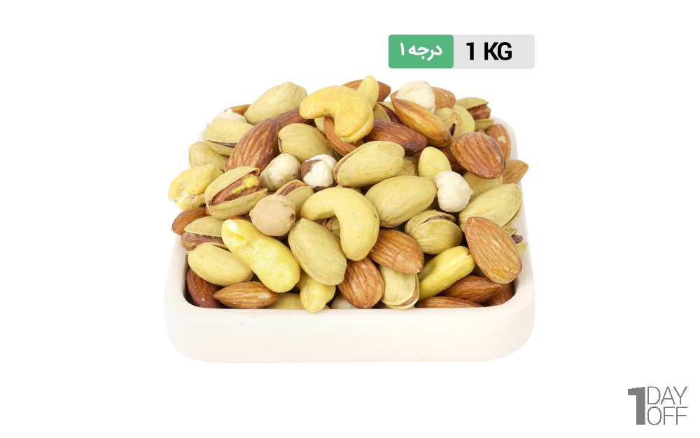 آجیل 4 مغز درجه 1 ویژه - بسته 1000 گرمی