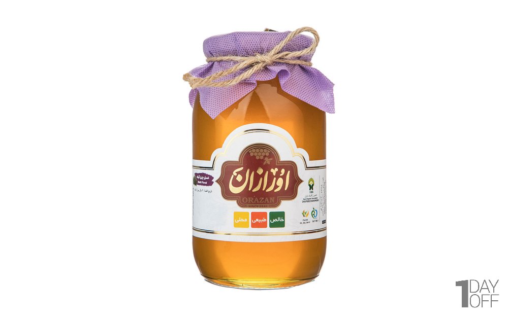 عسل چهل گیاه ارگانیک اورازان مقدار 960 گرم
